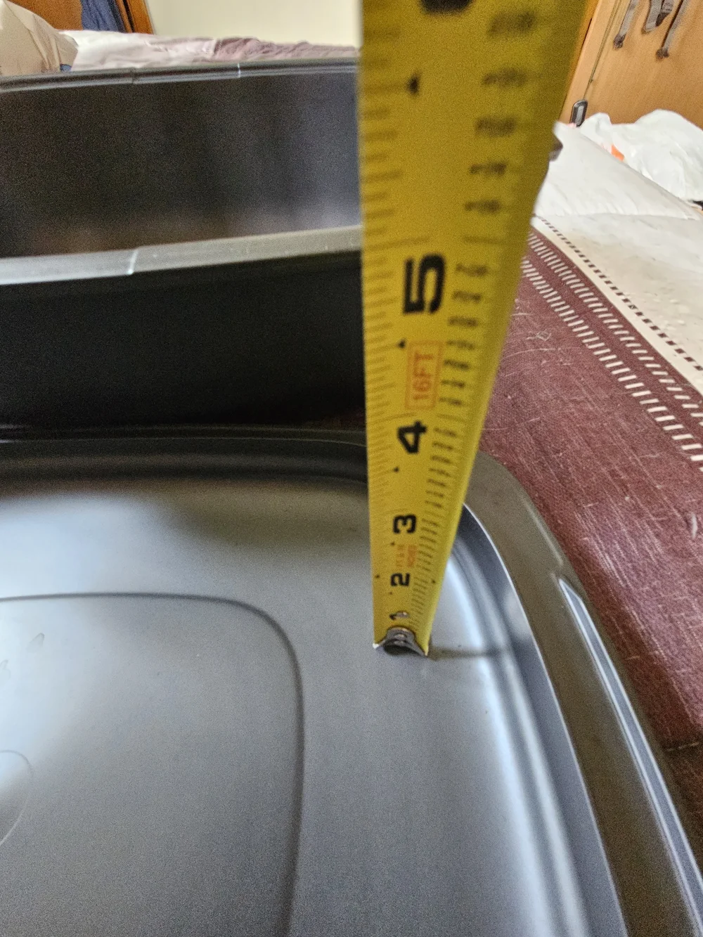 Tupperware Dark Gray Plastic  Cooking Pan. Oven,microwave And Freezer Safe